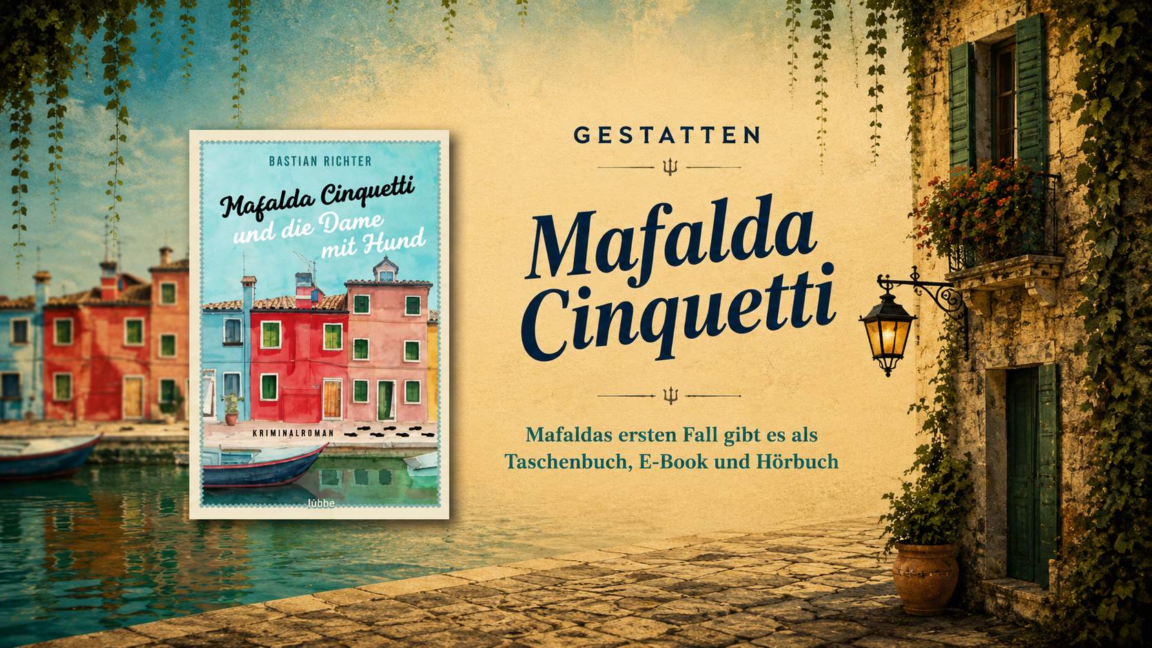 Mafalda Cinquetti und die Dame mit Hund