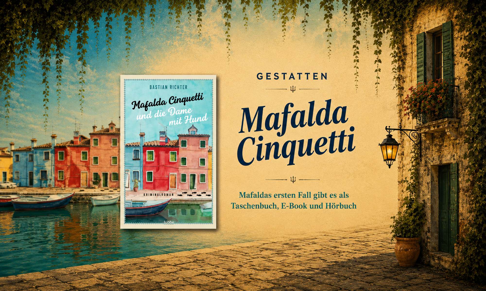 Mafalda Cinquetti und die Dame mit Hund